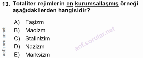 Soru 13