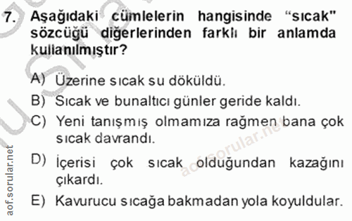 Soru 7