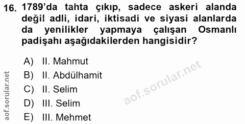 Soru 16