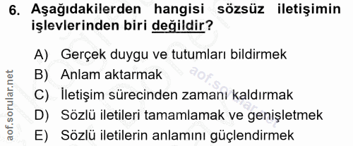 Soru 6