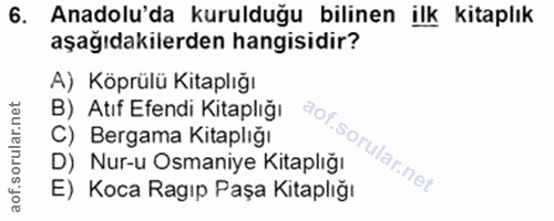 Soru 6