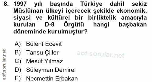 Soru 8