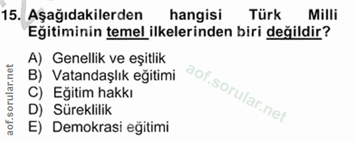 Soru 15