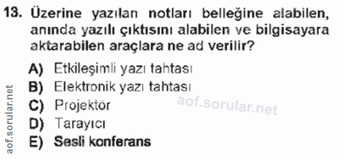 Soru 13