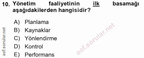 Soru 10