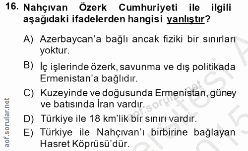 Soru 16