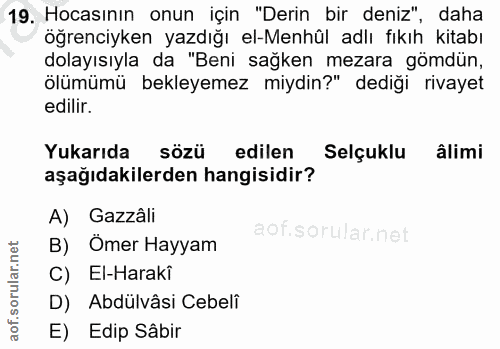 Soru 19