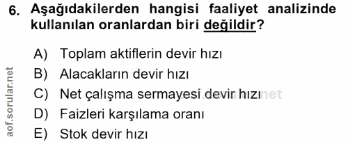 Soru 6
