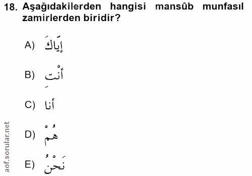 Soru 18