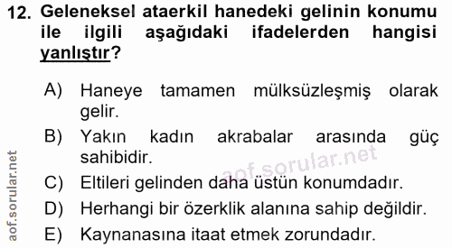Soru 12