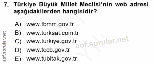 Soru 7