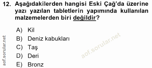 Soru 12