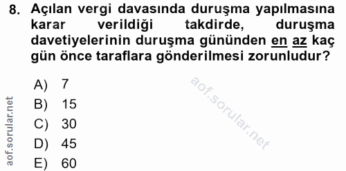 Soru 8