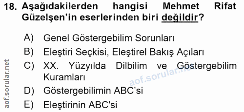 Soru 18
