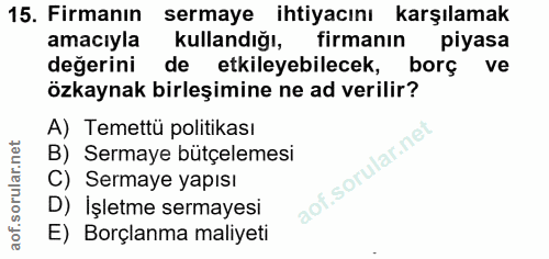 Soru 15
