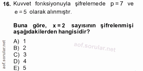 Soru 16