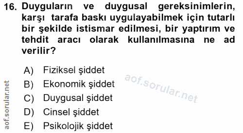 Soru 16