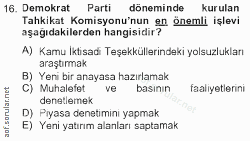 Soru 16