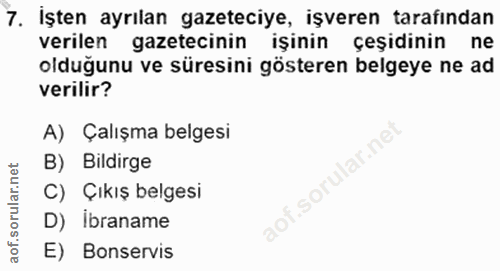 Soru 7