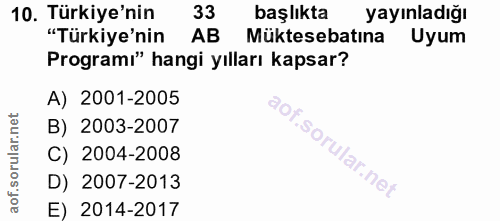 Soru 10