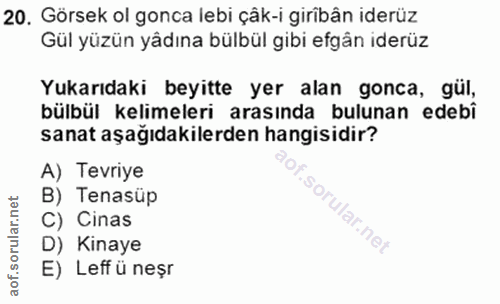 Soru 20