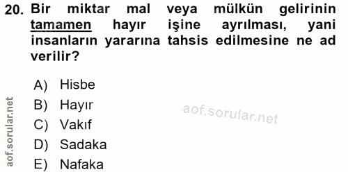 Soru 20