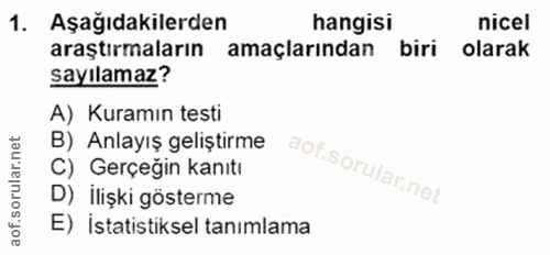 Soru 1
