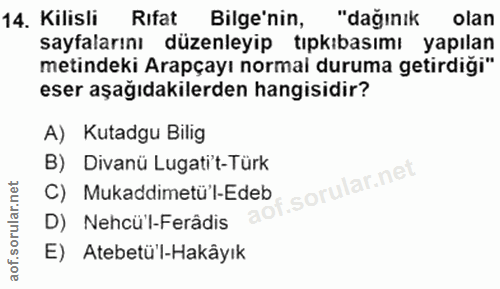 Soru 14