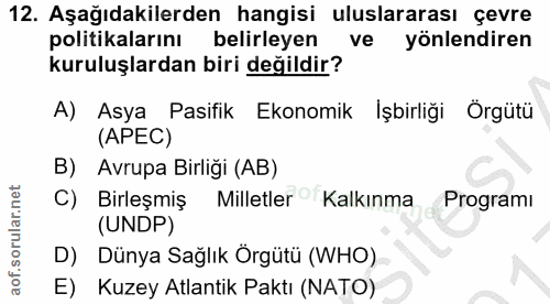 Soru 12