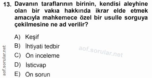 Soru 13
