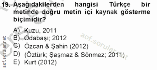 Soru 19