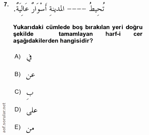 Soru 7