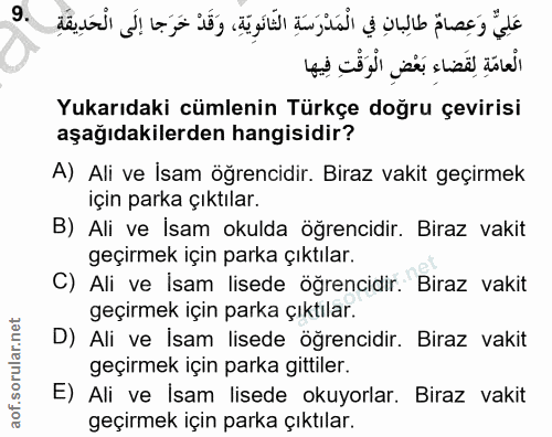 Soru 9
