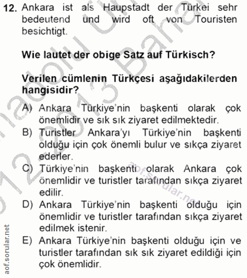 Soru 12