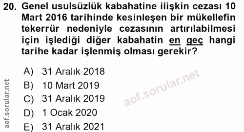 Soru 20