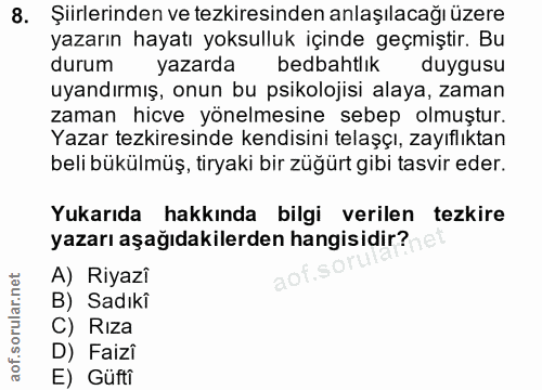 Soru 8