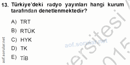 Soru 13