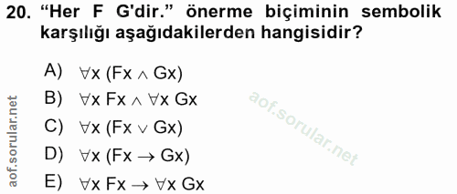Soru 20