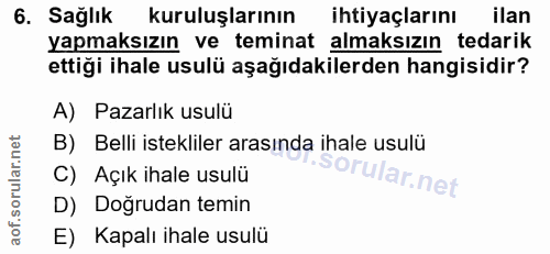 Soru 6