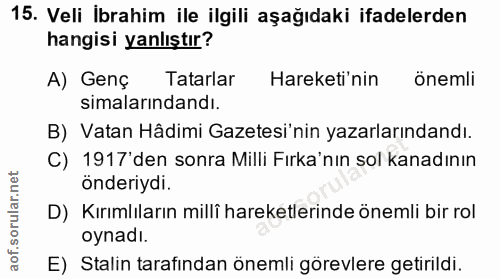 Soru 15