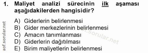 Soru 1