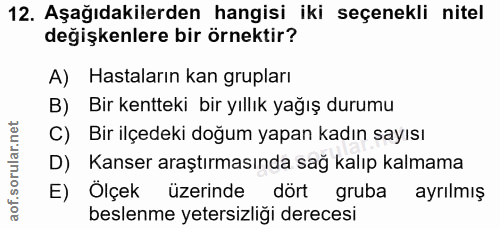 Soru 12