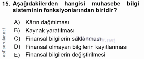 Soru 15