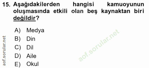 Soru 15