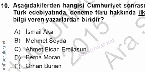 Soru 10