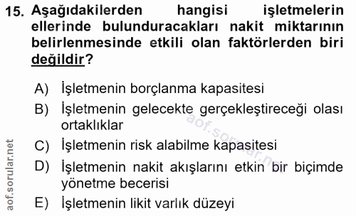 Soru 15