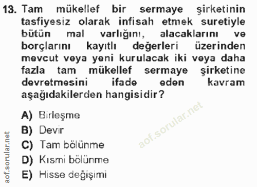 Soru 13