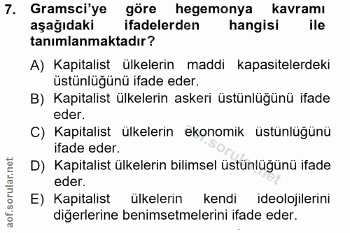 Soru 7