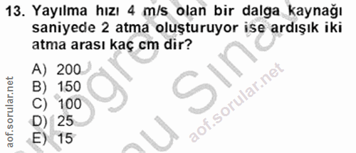 Soru 13