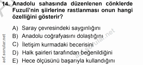Soru 14